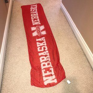 University of Nebraska Corn Huskers Women's Scarf Size 76Lx17H" Sheer VERY RARE